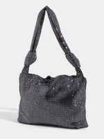 MIDNIGHT CRYSTAL EVENING BAG