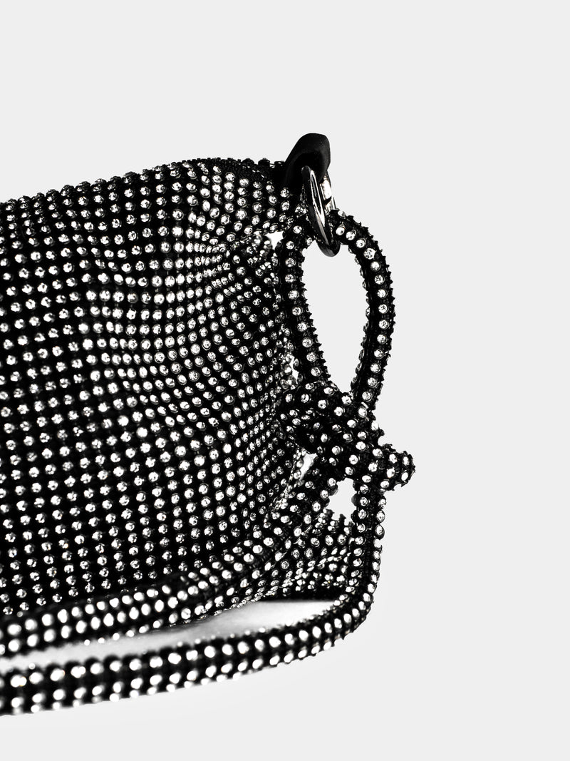 KAYA EVENING BAG - MIDNIGHT BLACK