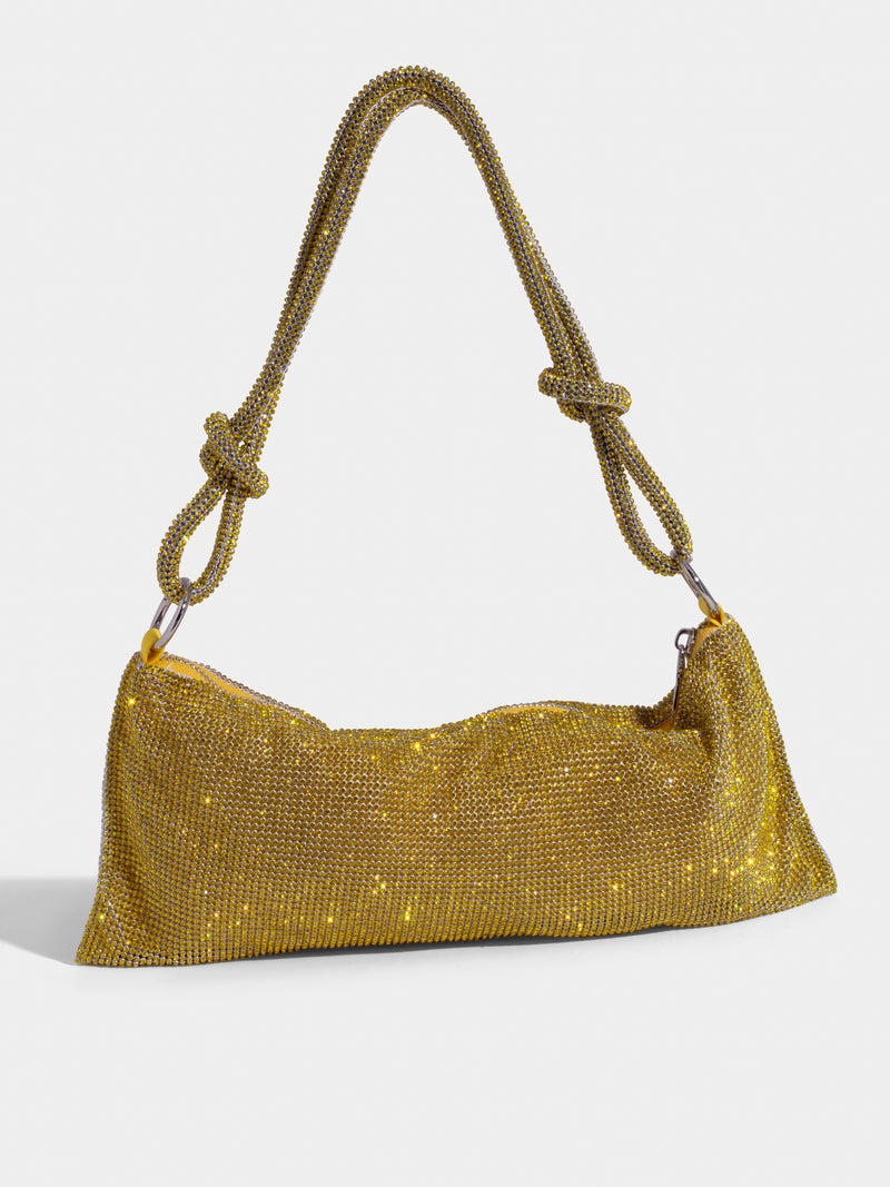 KAYA CRYSTAL BAG- YELLOW